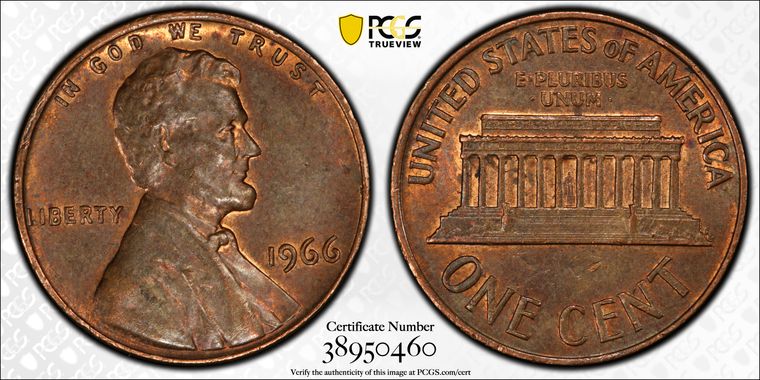 Cert 38950460 - Coin Image