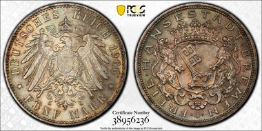 1906-J 5 Mk J-60 MS66