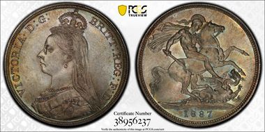 1887 Crown S-3921 MS66