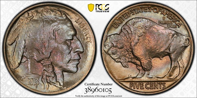 Cert 38960105 - Coin Image