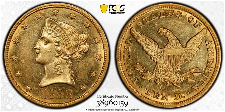 Cert 38960159 - Coin Image