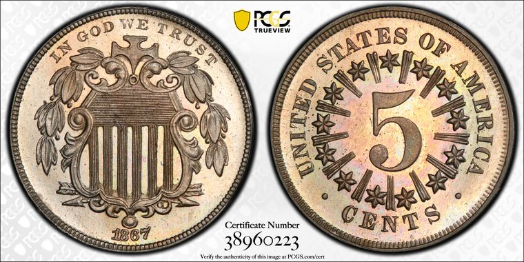 Cert 38960223 - Coin Image