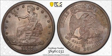 1877-CC T$1 MS64