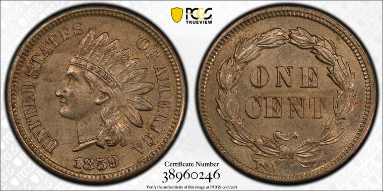 Cert 38960246 - Coin Image