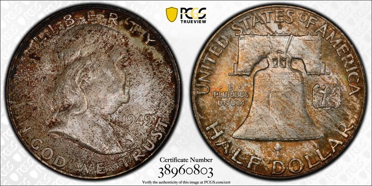 Cert 38960803 - Coin Image