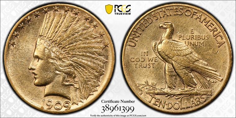 Cert 38961399 - Coin Image