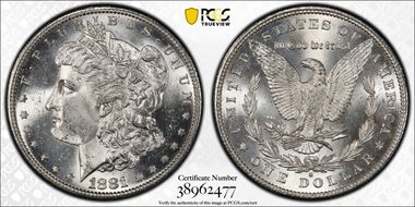 1881-S $1 MS62