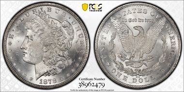 1878-CC $1 MS63