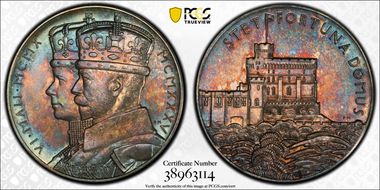 1935 Medal Eimer-2029b BHM-4249 Ag SP65