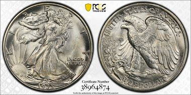 1935-S 50C MS66+