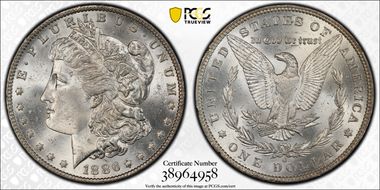 1886-O $1 MS64