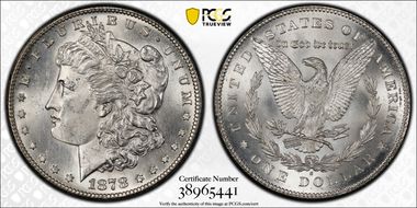 1878-S $1 MS63