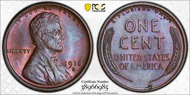 1918-S 1C MS64BN