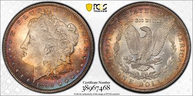 1889-O $1 MS66