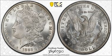 1885-O $1 MS66