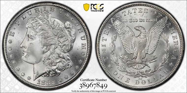 Cert 38967849 - Coin Image