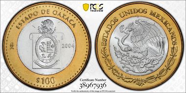 2004-Mo 100 P Oaxaca MS65