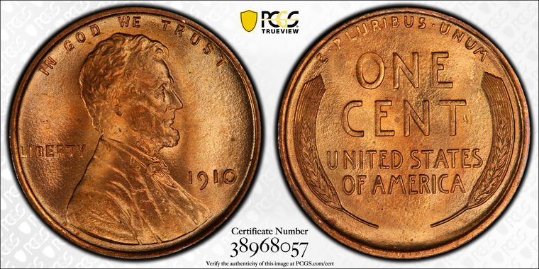 Cert 38968057 - Coin Image