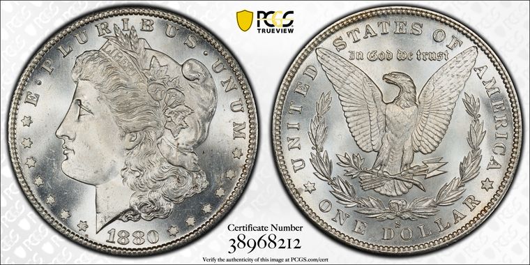 Cert 38968212 - Coin Image