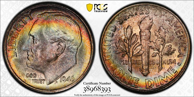 Cert 38968393 - Coin Image