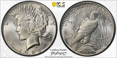 1928 $1 MS64
