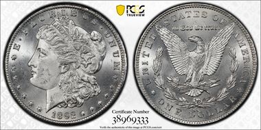 1892-CC $1 MS64