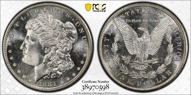 1881-S $1 MS67