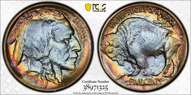 1913-S 5C Type 1 MS68