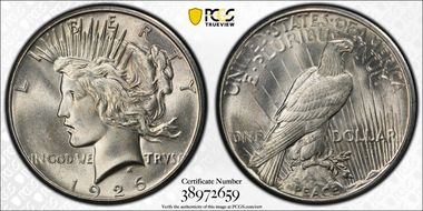 1926 $1 MS66+