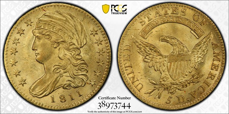 Cert 38973744 - Coin Image