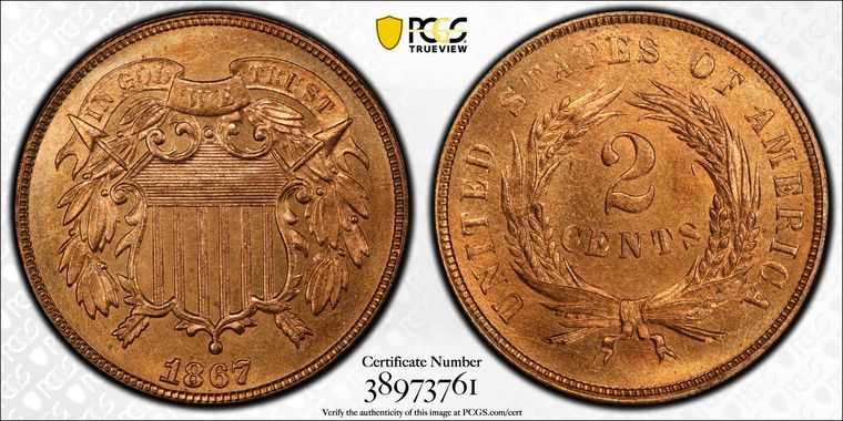 Cert 38973761 - Coin Image