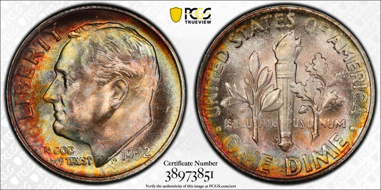 Cert 38973851 - Coin Image