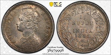 1882-C 1/4 Rup SW-6.264 N1
