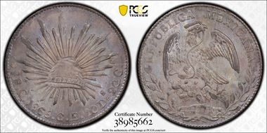 1865-C CE 8 R Cn22 6 Pt. Star MS65