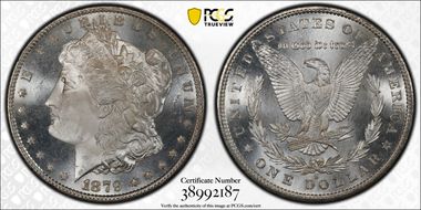 1879-S $1 MS68