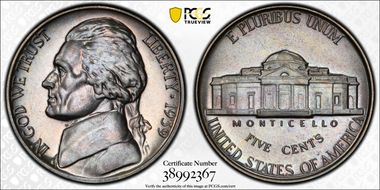 1939 5C Reverse of 1940 PR67