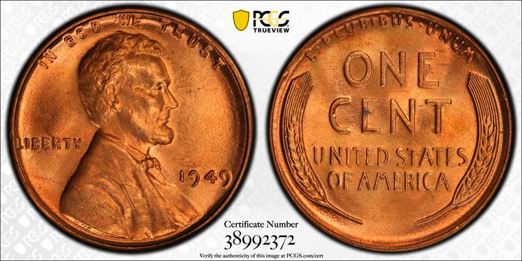 Cert 38992372 - Coin Image