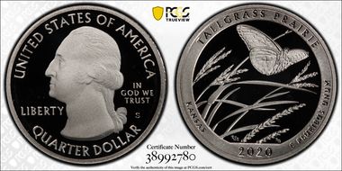 2020-S 25C Tallgrass Prairie NP First Strike PR70DCAM