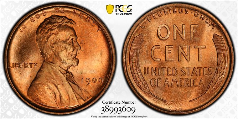 Cert 38993609 - Coin Image