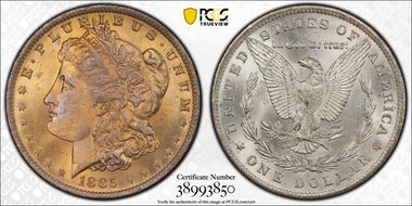 1885-O $1 MS65