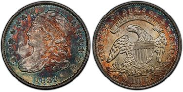 1832 10C MS64