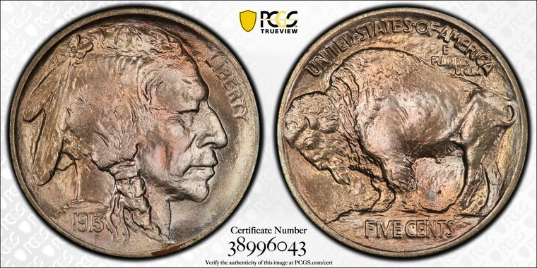 Cert 38996043 - Coin Image