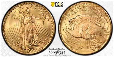 1927 $20 MS66+