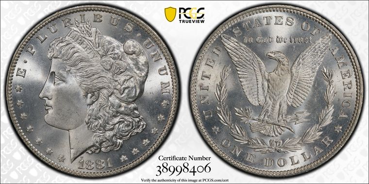 Cert 38998406 - Coin Image