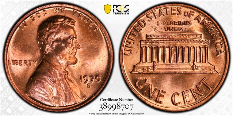 Cert 38998707 - Coin Image