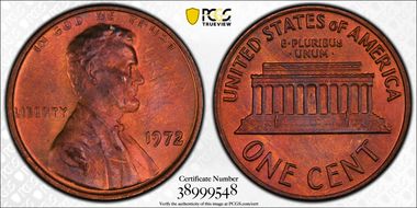 1972 1C DDO, FS-101 MS63BN