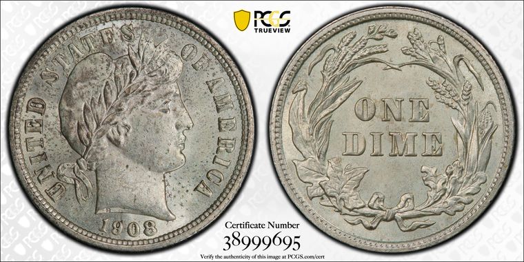 Cert 38999695 - Coin Image