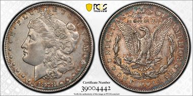 1878 7TF $1 Reverse of 1878 N1