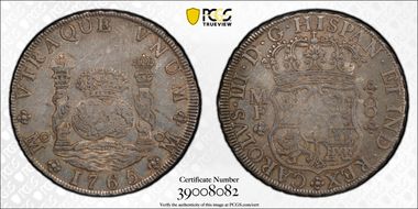 1765-Mo MF 8 R Yon-M8-65a Calico-1088 AU50