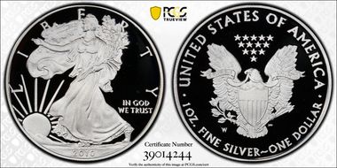 2010-W $1 Silver Eagle PR69DCAM